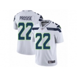 Men's Nike Seattle Seahawks #22 C. J. Prosise Vapor Untouchable Limited White NFL Jersey