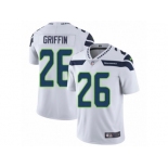 Men's Nike Seattle Seahawks #26 Shaquill Griffin Vapor Untouchable Limited White NFL Jersey