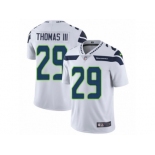 Men's Nike Seattle Seahawks #29 Earl Thomas III Vapor Untouchable Limited White NFL Jersey