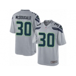 Men's Nike Seattle Seahawks #30 Bradley McDougald Limited Grey Alternate NFL Jersey