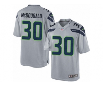 Men's Nike Seattle Seahawks #30 Bradley McDougald Limited Grey Alternate NFL Jersey