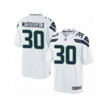 Men's Nike Seattle Seahawks #30 Bradley McDougald Limited White NFL Jersey