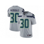 Men's Nike Seattle Seahawks #30 Bradley McDougald Vapor Untouchable Limited Grey Alternate NFL Jersey