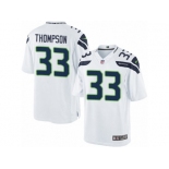 Men's Nike Seattle Seahawks #33 Tedric Thompson Limited White NFL Jersey