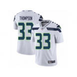 Men's Nike Seattle Seahawks #33 Tedric Thompson Vapor Untouchable Limited White NFL Jersey