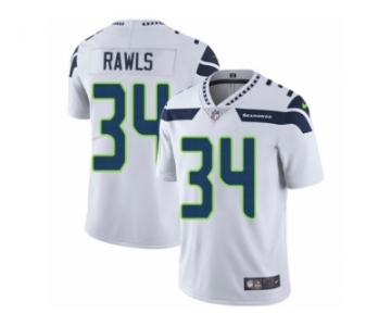 Men's Nike Seattle Seahawks #34 Thomas Rawls Vapor Untouchable Limited White NFL Jersey