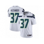 Men's Nike Seattle Seahawks #37 Shaun Alexander Vapor Untouchable Limited White NFL Jersey