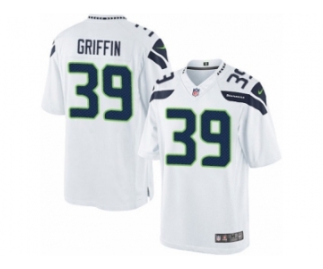 Men's Nike Seattle Seahawks #39 Shaquill Griffin Limited White NFL Jersey