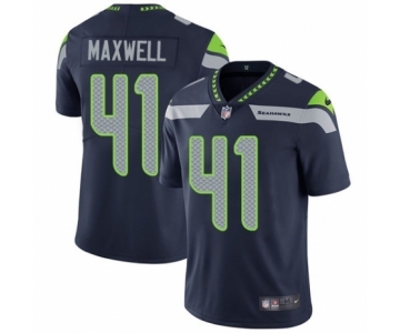 Men's Nike Seattle Seahawks #41 Byron Maxwell Navy Blue Team Color Vapor Untouchable Limited Player NFL Jersey