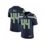 Men's Nike Seattle Seahawks #44 Delano Hill Vapor Untouchable Limited Steel Blue Team Color NFL Jersey