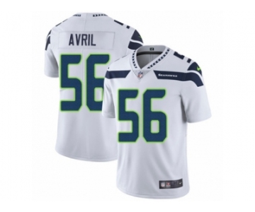 Men's Nike Seattle Seahawks #56 Cliff Avril Vapor Untouchable Limited White NFL Jersey