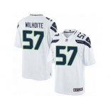 Men's Nike Seattle Seahawks #57 Michael Wilhoite Limited White NFL Jersey