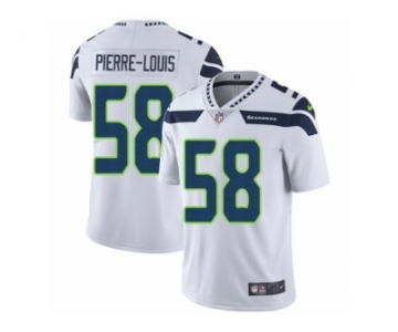 Men's Nike Seattle Seahawks #58 Kevin Pierre-Louis Vapor Untouchable Limited White NFL Jersey