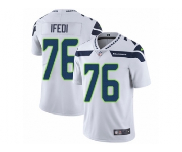 Men's Nike Seattle Seahawks #76 Germain Ifedi Vapor Untouchable Limited White NFL Jersey