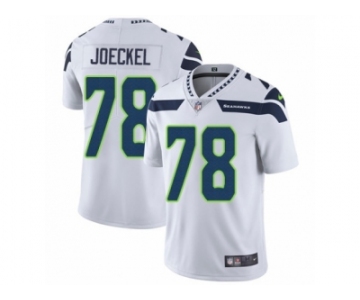 Men's Nike Seattle Seahawks #78 Luke Joeckel Vapor Untouchable Limited White NFL Jersey