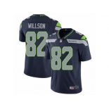 Men's Nike Seattle Seahawks #82 Luke Willson Vapor Untouchable Limited Steel Blue Team Color NFL Jersey