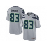 Men's Nike Seattle Seahawks #83 Amara Darboh Limited Grey Alternate NFL Jersey