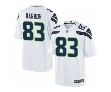 Men's Nike Seattle Seahawks #83 Amara Darboh Limited White NFL Jersey