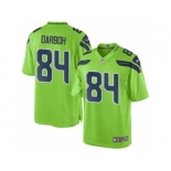 Men's Nike Seattle Seahawks #84 Amara Darboh Limited Green Rush NFL Jersey