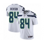 Men's Nike Seattle Seahawks #84 Ed Dickson White Vapor Untouchable Limited Player NFL Jersey