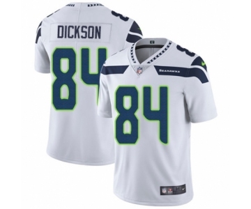 Men's Nike Seattle Seahawks #84 Ed Dickson White Vapor Untouchable Limited Player NFL Jersey