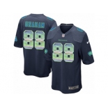 Men's Nike Seattle Seahawks #88 Jimmy Graham Limited Navy Blue Strobe NFL Jersey