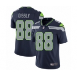 Men's Nike Seattle Seahawks #88 Will Dissly Navy Blue Team Color Vapor Untouchable Limited Player NFL Jersey