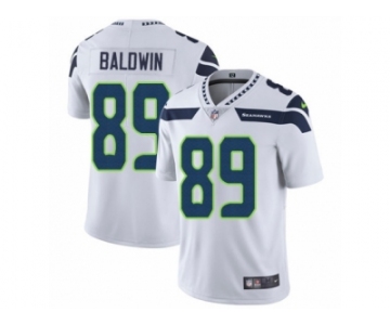 Men's Nike Seattle Seahawks #89 Doug Baldwin Vapor Untouchable Limited White NFL Jersey