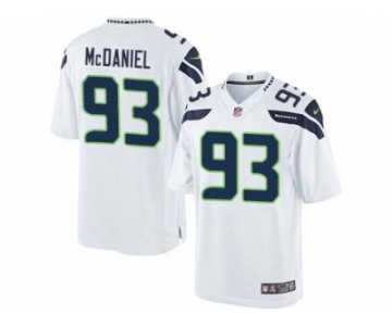 Men's Nike Seattle Seahawks #93 Tony McDaniel Limited White NFL Jersey