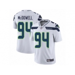 Men's Nike Seattle Seahawks #94 Malik McDowell Limited White NFL Jersey