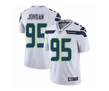 Men's Nike Seattle Seahawks #95 Dion Jordan Vapor Untouchable Limited White NFL Jersey