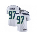 Men's Nike Seattle Seahawks #97 Patrick Kerney Vapor Untouchable Limited White NFL Jersey