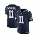 Men's Seattle Seahawks #11 Jaxon Smith-Njigba 2023 F.U.S.E. Navy Limited Football Stitched Jersey