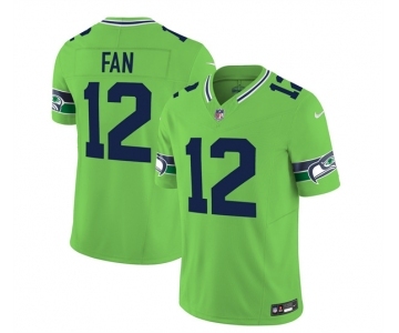 Men's Seattle Seahawks #12 Fan 2023 F.U.S.E. Green Limited Football Stitched Jersey