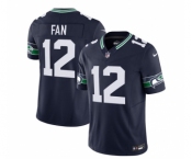 Men's Seattle Seahawks #12 Fan 2023 F.U.S.E. Navy Limited Football Stitched Jersey