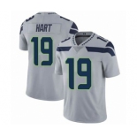 Men's Seattle Seahawks #19 Penny Hart Gray Vapor Untouchable Limited Stitched Jersey