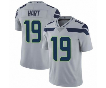 Men's Seattle Seahawks #19 Penny Hart Gray Vapor Untouchable Limited Stitched Jersey