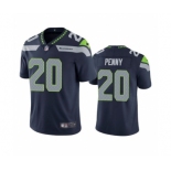 Men's Seattle Seahawks #20 Rashaad Penny Navy Vapor Untouchable Limited Stitched Jersey