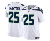 Men's Seattle Seahawks #25 Kenny McIntosh White 2024 F.U.S.E Vapor Limited Football Stitched Jersey