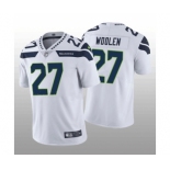 Men's Seattle Seahawks #27 Tariq Woolen White Vapor Untouchable Stitched Football Jersey