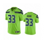 Men's Seattle Seahawks #33 Jamal Adams Limited Green Rush Vapor Untouchable Football Jersey