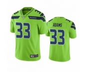 Men's Seattle Seahawks #33 Jamal Adams Limited Green Rush Vapor Untouchable Football Jersey