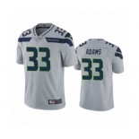 Men's Seattle Seahawks #33 Jamal Adams Limited Grey Rush Vapor Untouchable Football Jersey