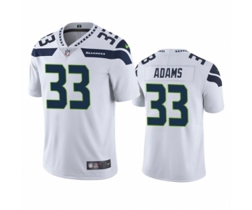 Men's Seattle Seahawks #33 Jamal Adams Limited White Rush Vapor Untouchable Football Jersey