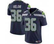 Men's Seattle Seahawks #36 George Holani Navy 2024 Vapor Limited Football Stitched Jersey