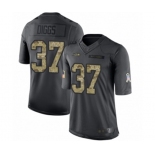 Men's Seattle Seahawks #37 Quandre Diggs Limited Black 2016 Salute to Service Football Jersey