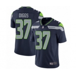 Men's Seattle Seahawks #37 Quandre Diggs Navy Blue Team Color Vapor Untouchable Limited Player Football Jersey