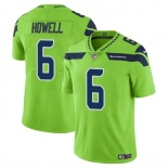 Men's Seattle Seahawks #6 Sam Howell Green Vapor Limited Football Stitched Jersey