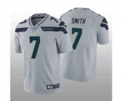 Men's Seattle Seahawks #7 Geno Smith Grey Vapor Untouchable Limited Stitched Jersey