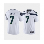 Men's Seattle Seahawks #7 Geno Smith White Vapor Untouchable Limited Stitched Jersey